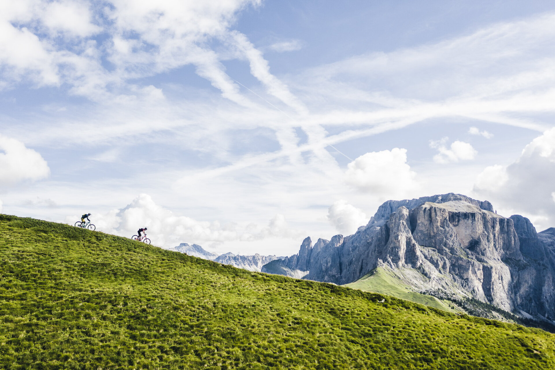 Bike sulle Dolomiti in Val di Fassa | © Markus Greber - Archivio Immagini ApT Val di Fassa