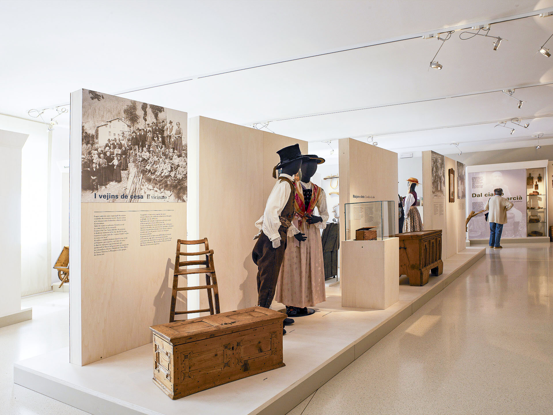 Abiti della tradizione al Museo Ladino di Fassa | © Campanile  - Archivio Immagini ApT Val di Fassa