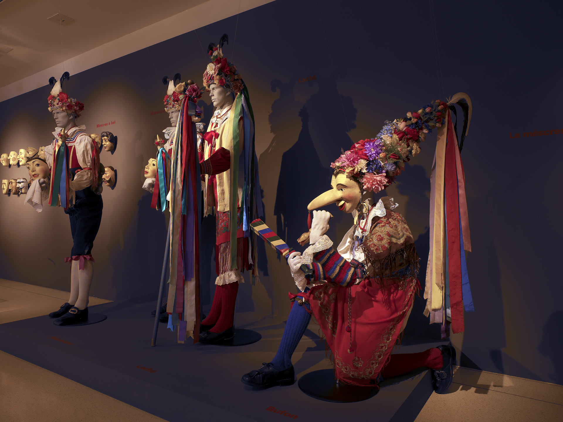 Costumi tradizionali del Carnevale conservati al Museo Ladino di Fassa | © Campanile  - Archivio Immagini ApT Val di Fassa