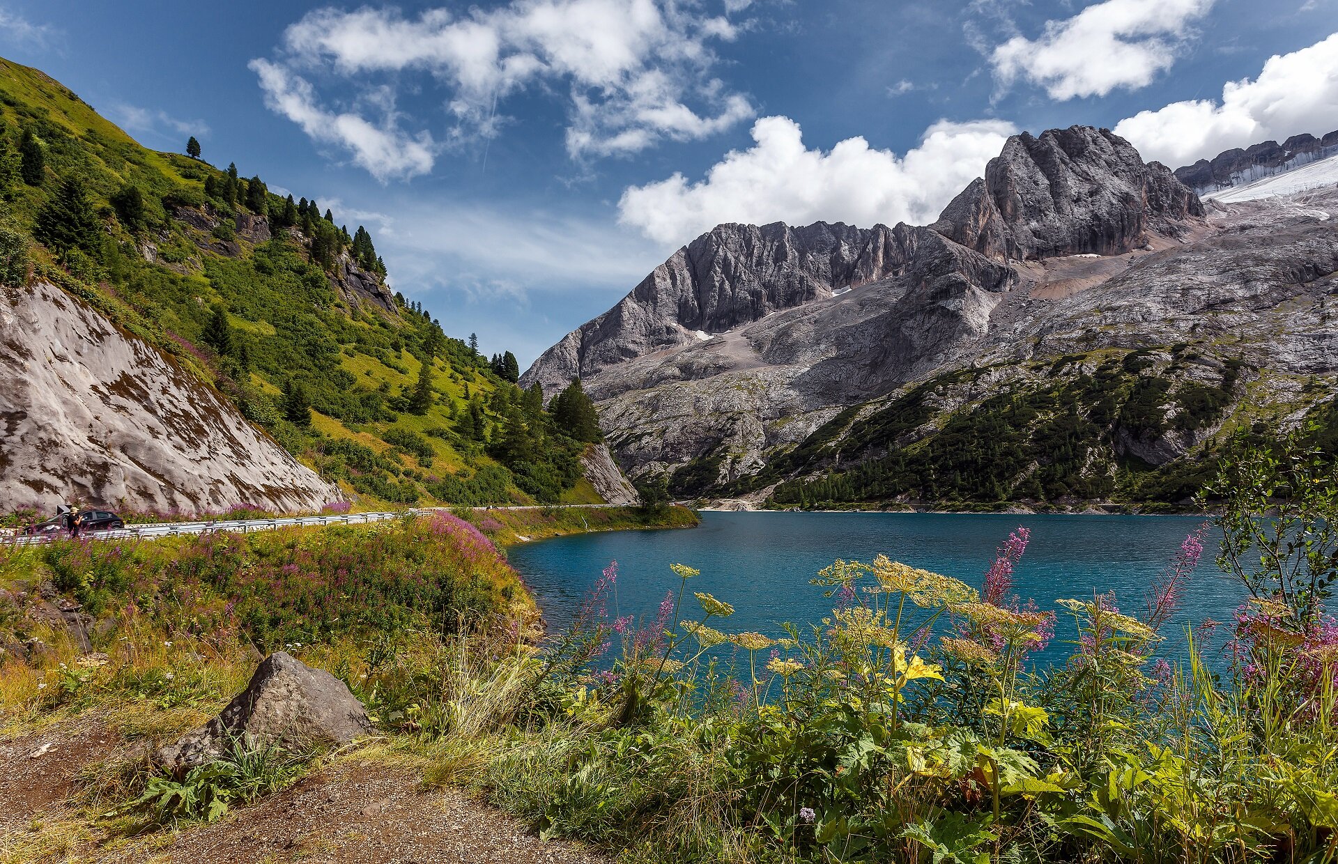 Lago di Fedaia in primavera in Val di Fassa | ©  Archivio Immagini ApT Val di Fassa