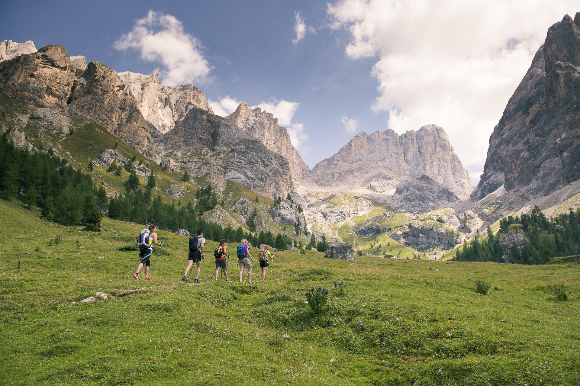 Trekking estivo in Val Contrin in Val di Fassa | © Mattia Rizzi - Archivio Immagini ApT Val di Fassa