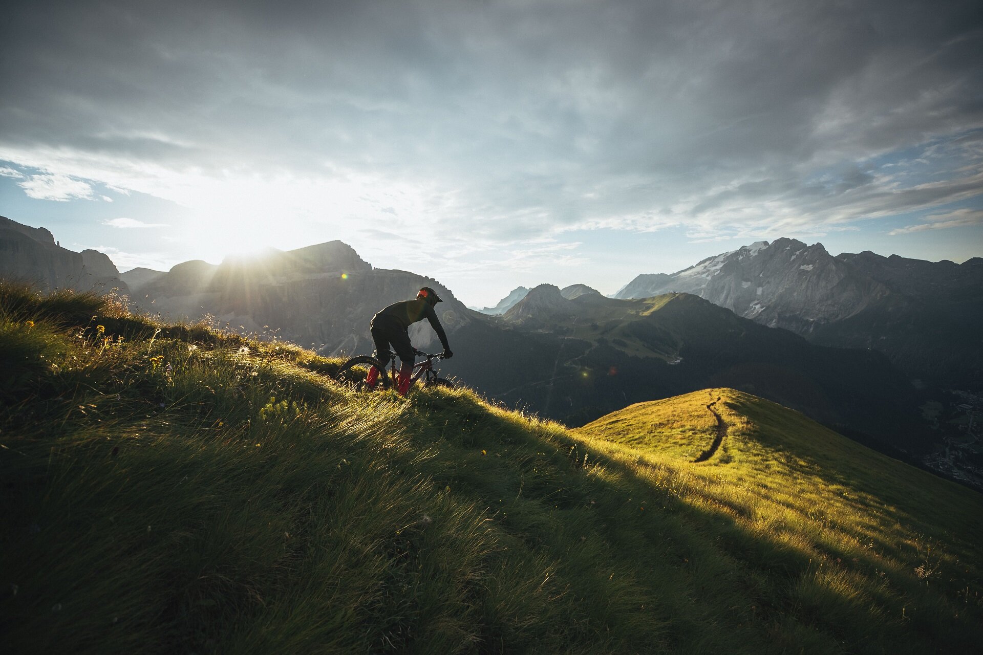 MTB sulle Dolomiti in Val di Fassa | © Daniele Molinares - Archivio Immagini ApT Val di Fassa