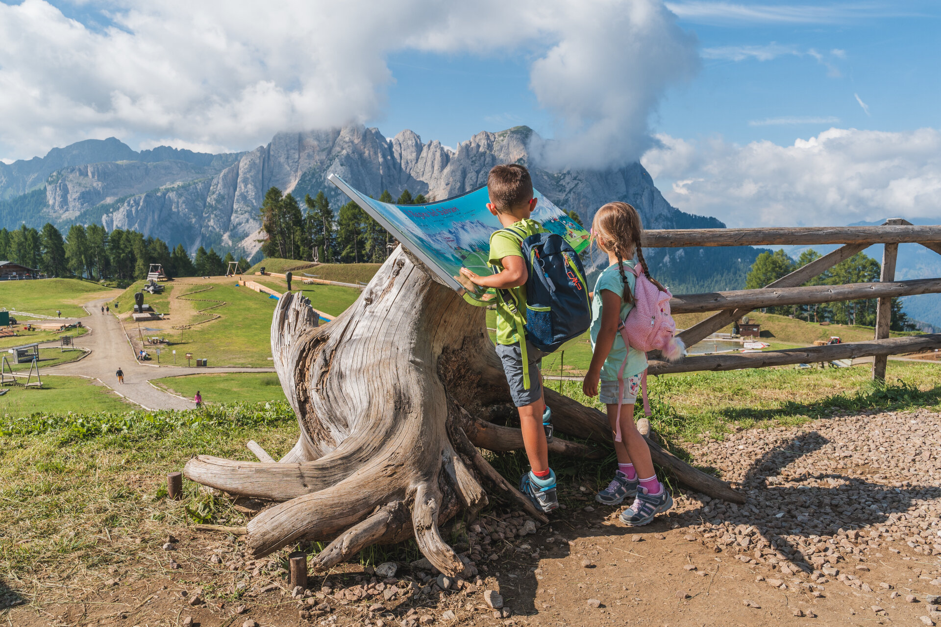 Patricia Ramirez - Archivio Immagini ApT Val di Fassa | © Famiglia con bambini al Buffaure