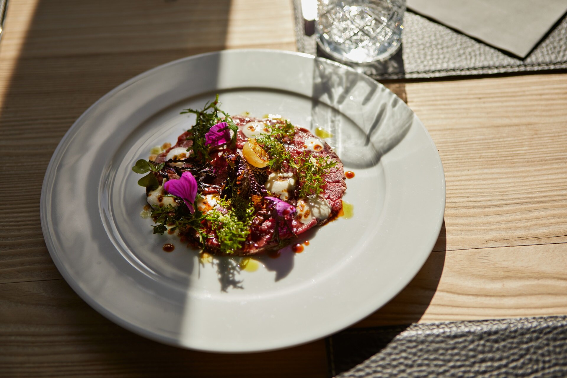 Piatto gourmet colorato | © Fulvio Maiani - Archivio Immagini ApT Val di Fassa