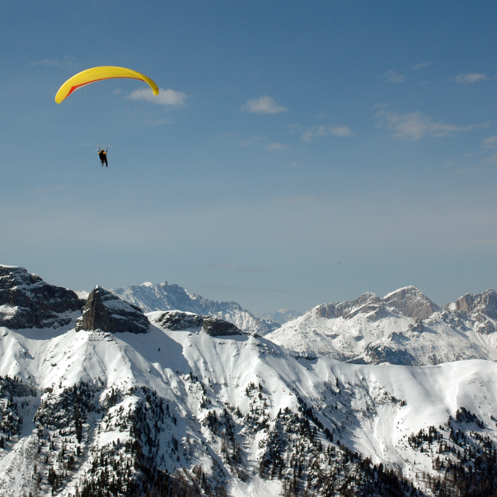Parapendio in Val di Fassa | © Archivio Immagini ApT Val di Fassa