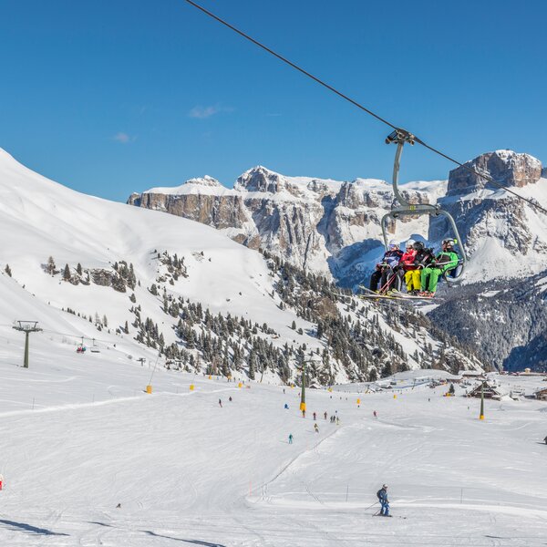 Piste da sci della skiarea Buffaure - Ciampac | © Patricia Ramirez - Archivio Immagini ApT Val di Fassa