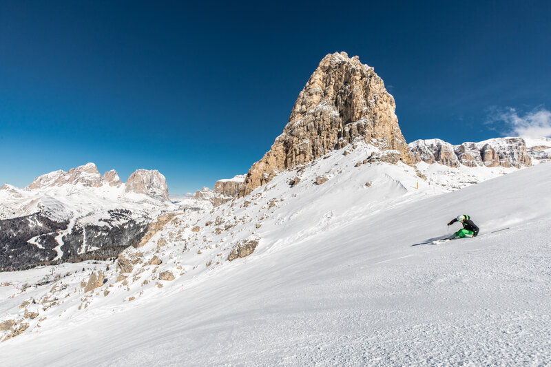 Sciare sul Sass Becè | © Fassa Lifts