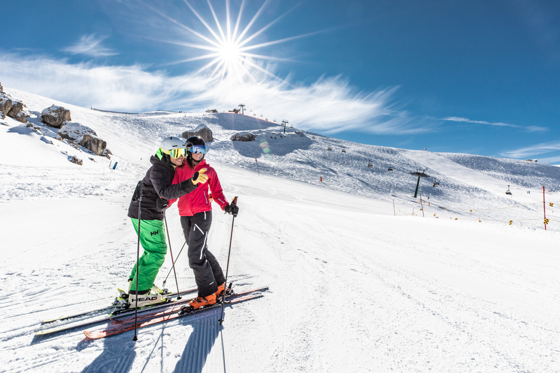 Divertimento sulle piste della Sellaronda | © Fassa Lifts