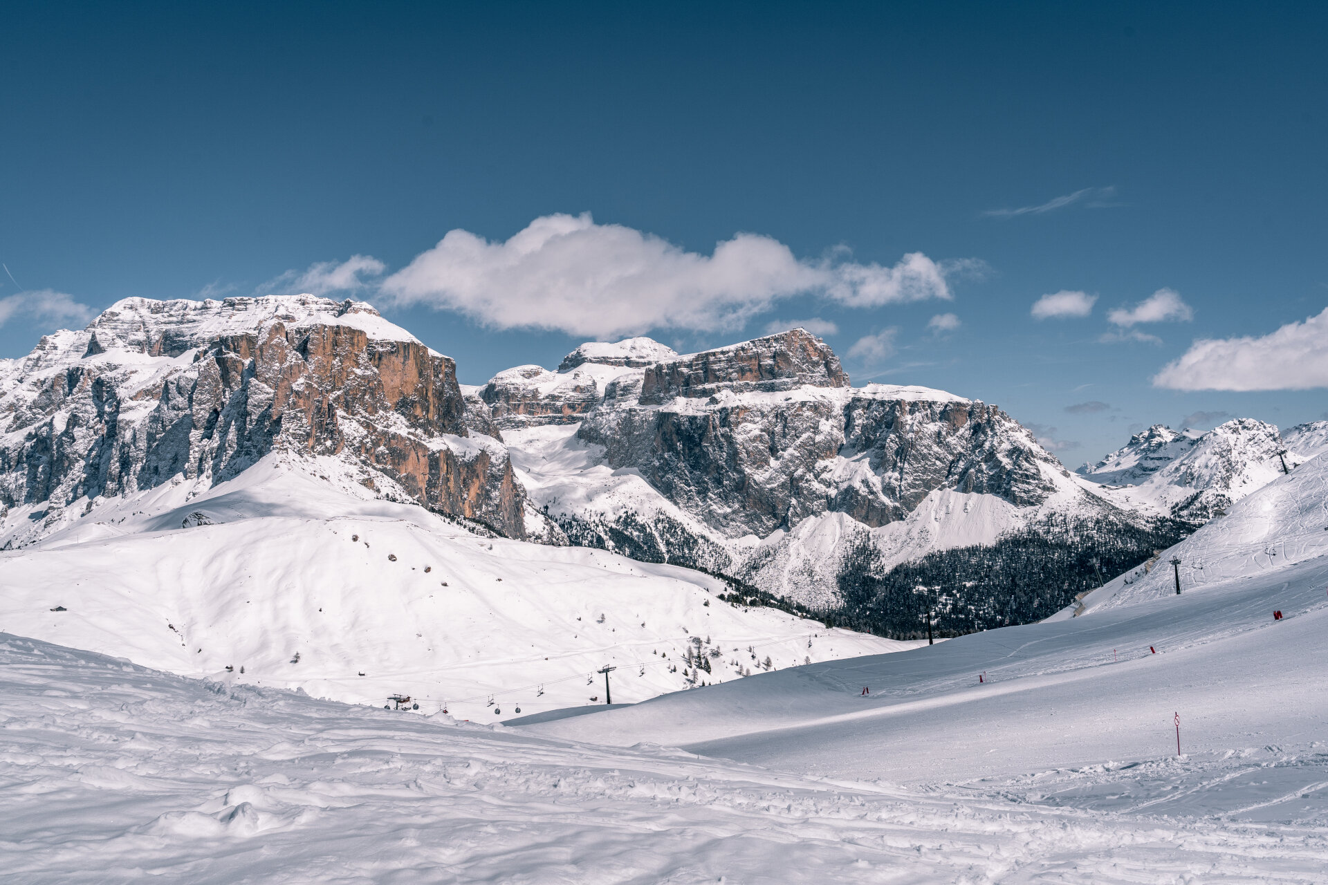 Il panorama della Sellaronda | © Patricia Ramirez - Archivio Immagini ApT Val di Fassa