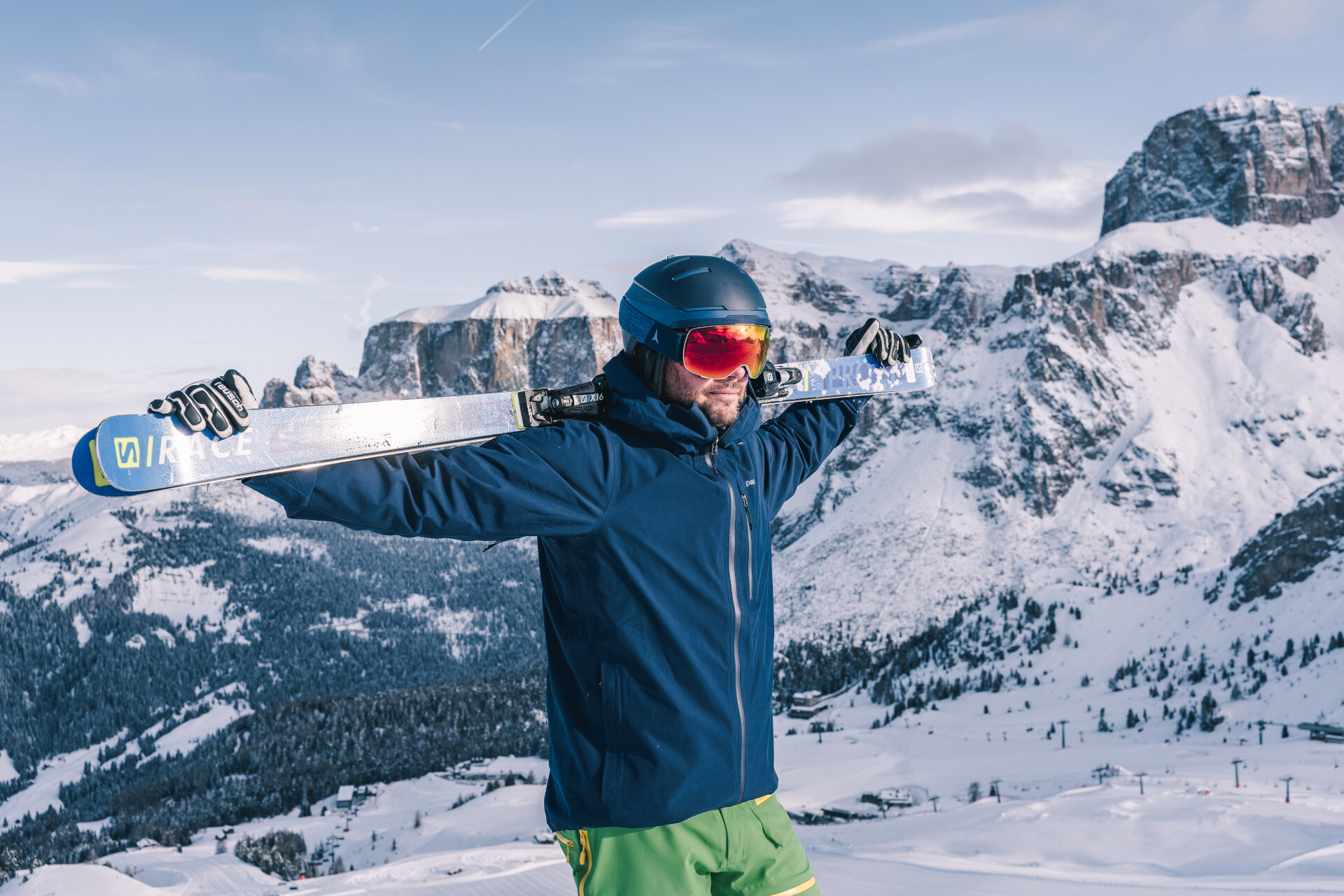 Sci alpino in Val di Fassa | © Patricia Ramirez - Archivio Immagini ApT Val di Fassa