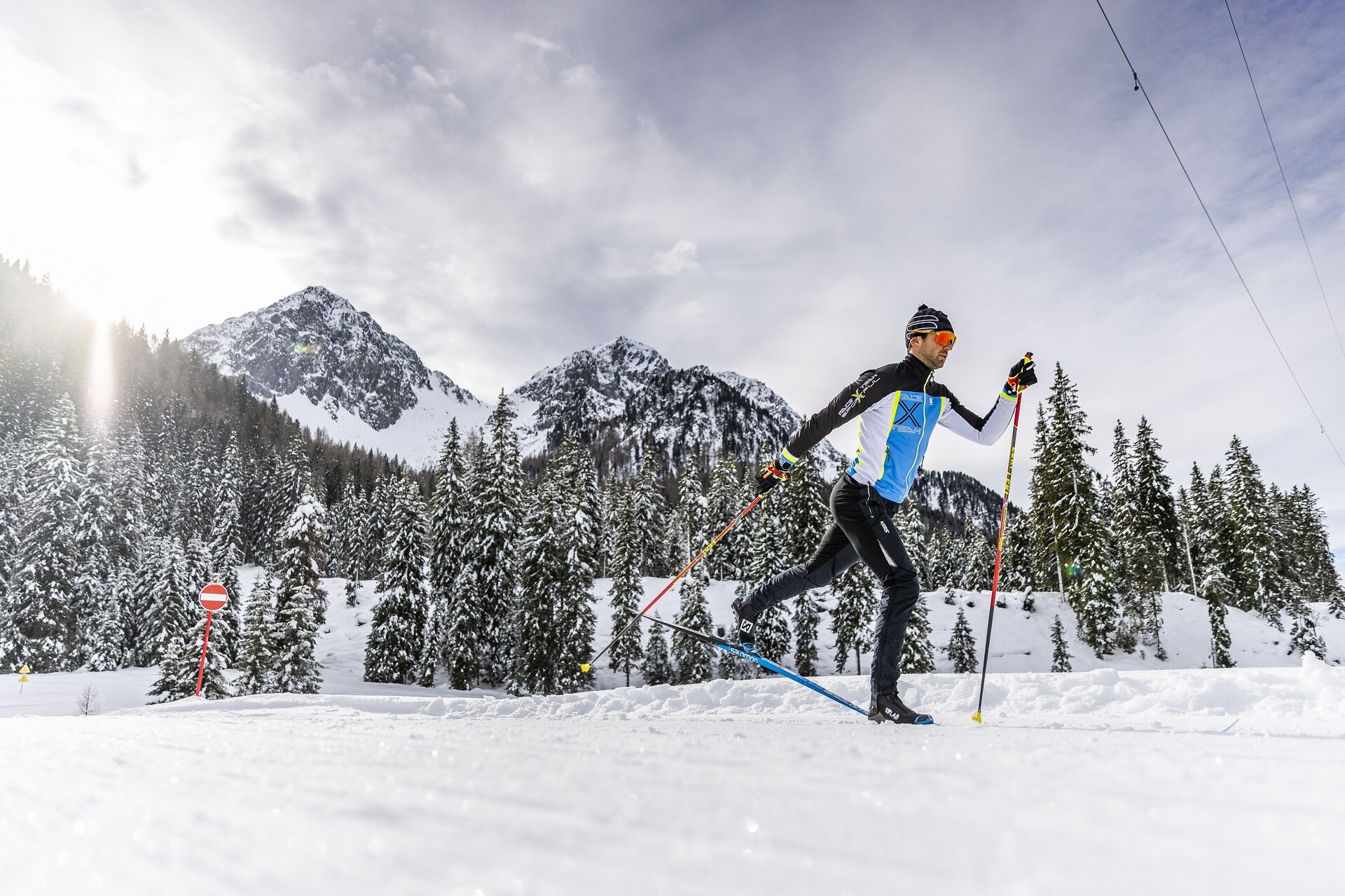 Sci di fondo in Val di Fassa, Dolomiti | © Federico Modica  - Archivio Immagini ApT Val di Fassa