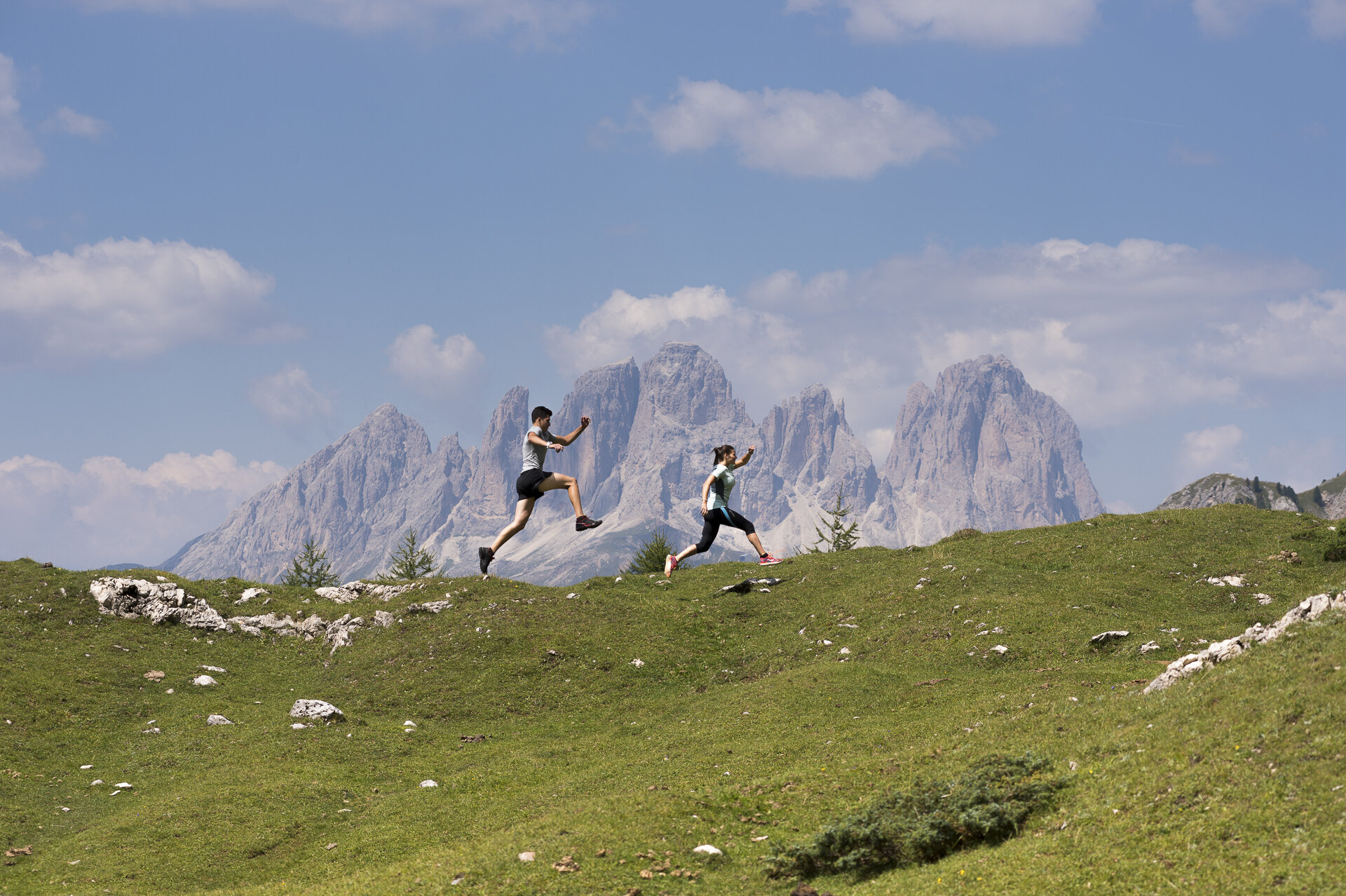 Trekking sulle Dolomiti in Val di Fassa | © Mattia Rizzi - Archivio Immagini ApT Val di Fassa