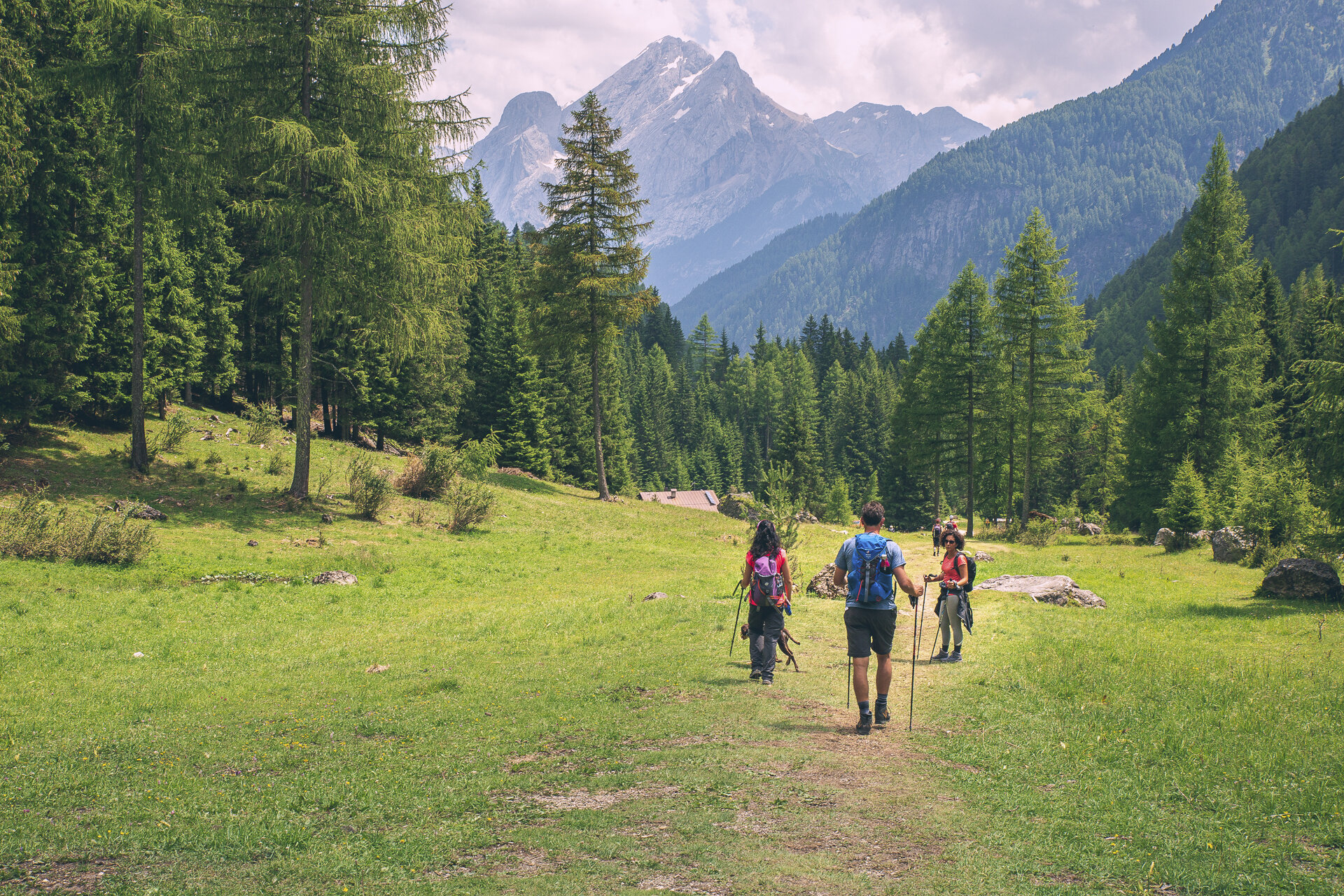 Trekking in Val di Fassa | © Patricia Ramirez - Archivio Immagini ApT Val di Fassa