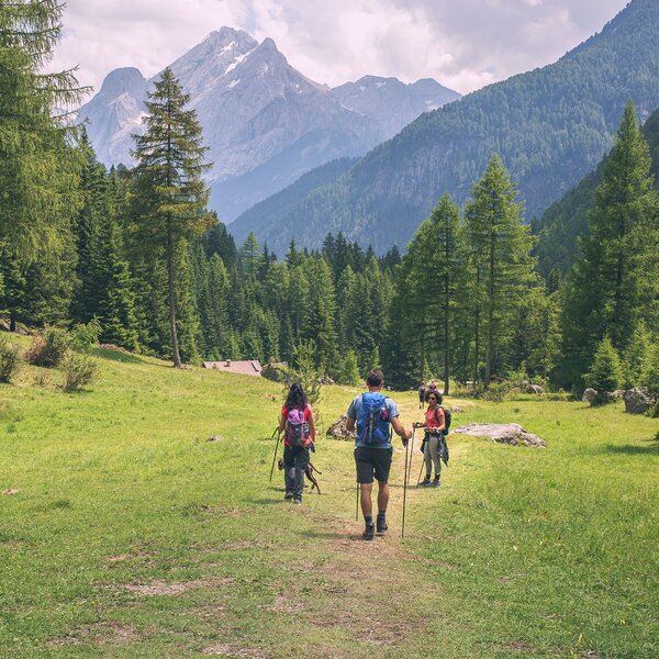 Trekking in Val di Fassa | © Patricia Ramirez - Archivio Immagini ApT Val di Fassa