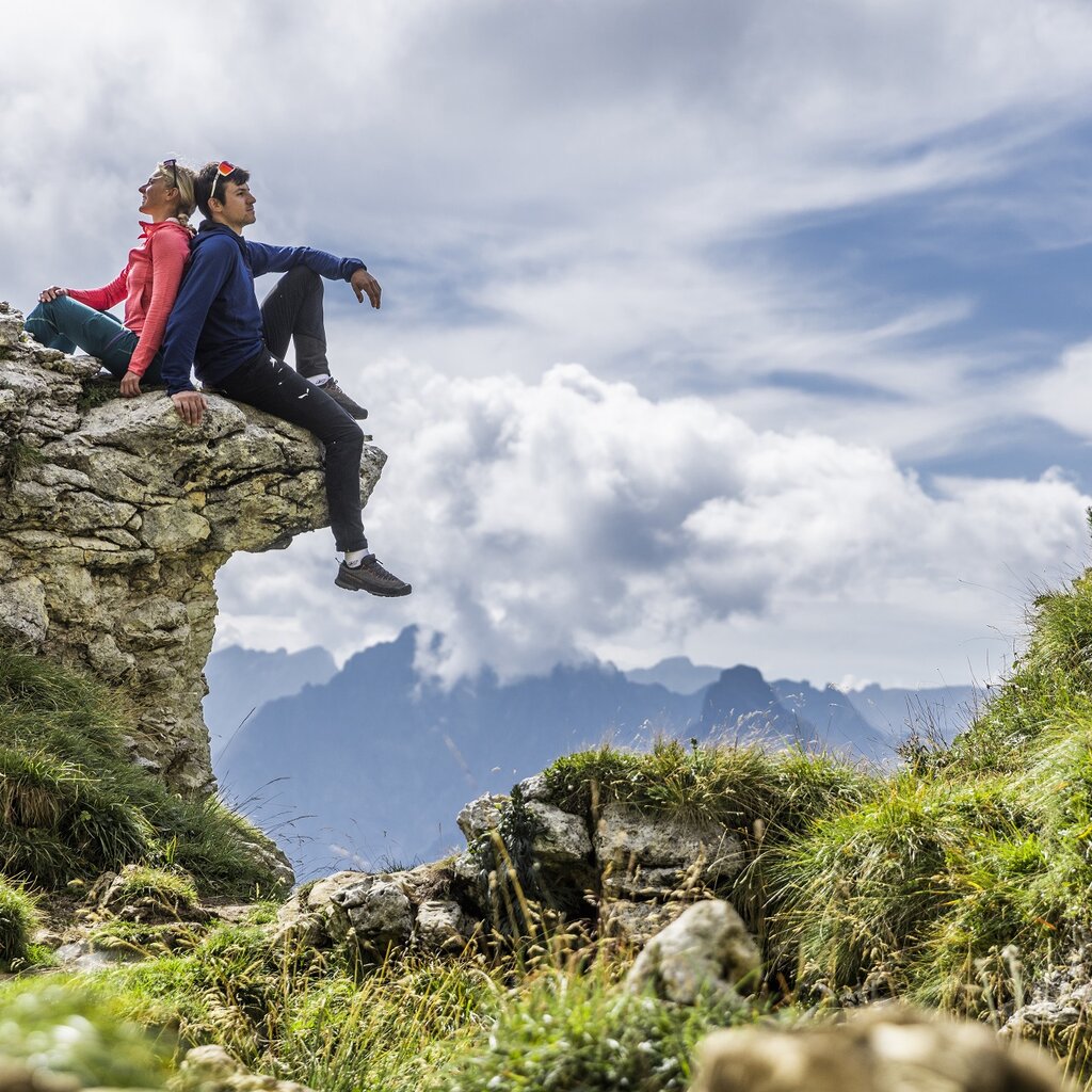 Trekking al Col Rodella sopra Campitello di Fassa | © Federico Modica - Archivio Immagini ApT Val di Fassa