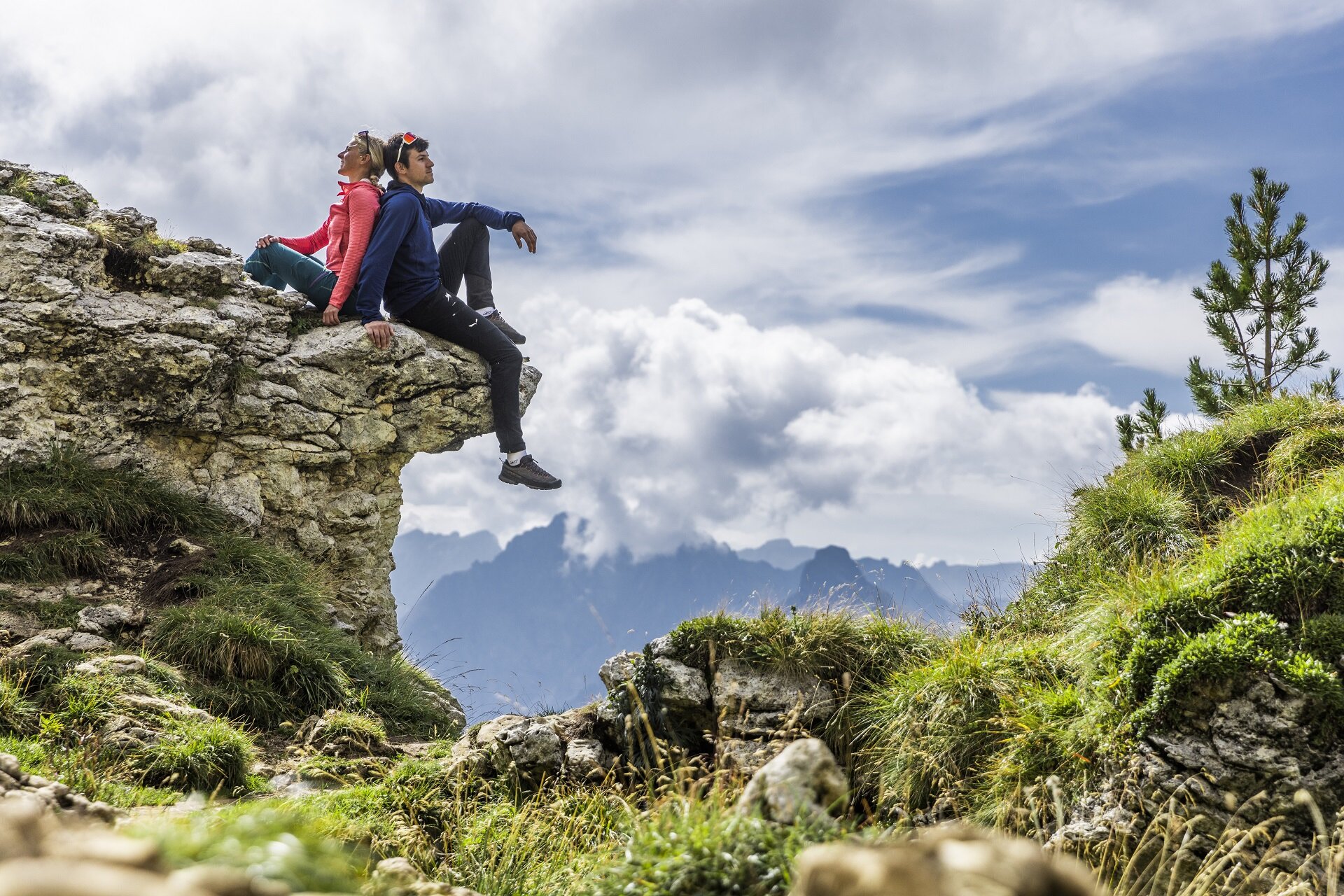 Trekking al Col Rodella sopra Campitello di Fassa | © Federico Modica - Archivio Immagini ApT Val di Fassa
