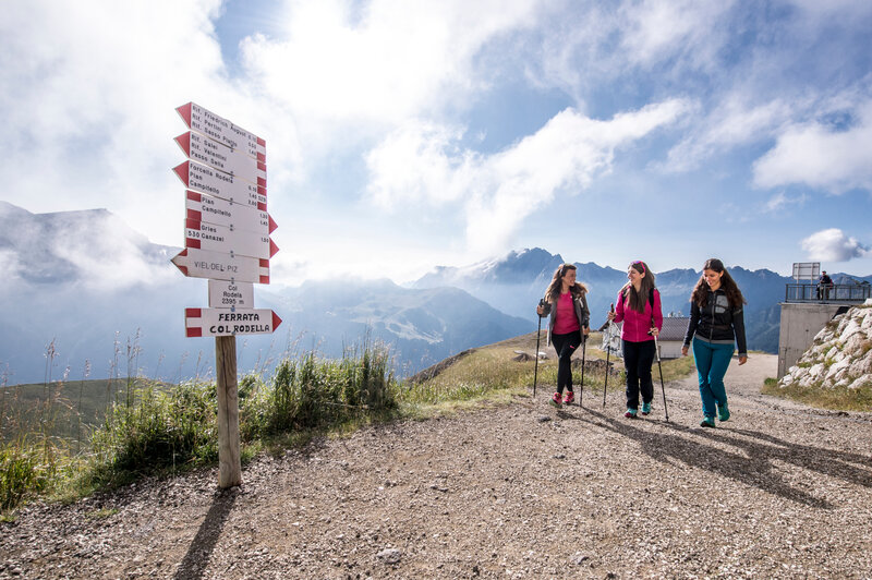 How To Reach Col Rodella On Foot From Sella Pass