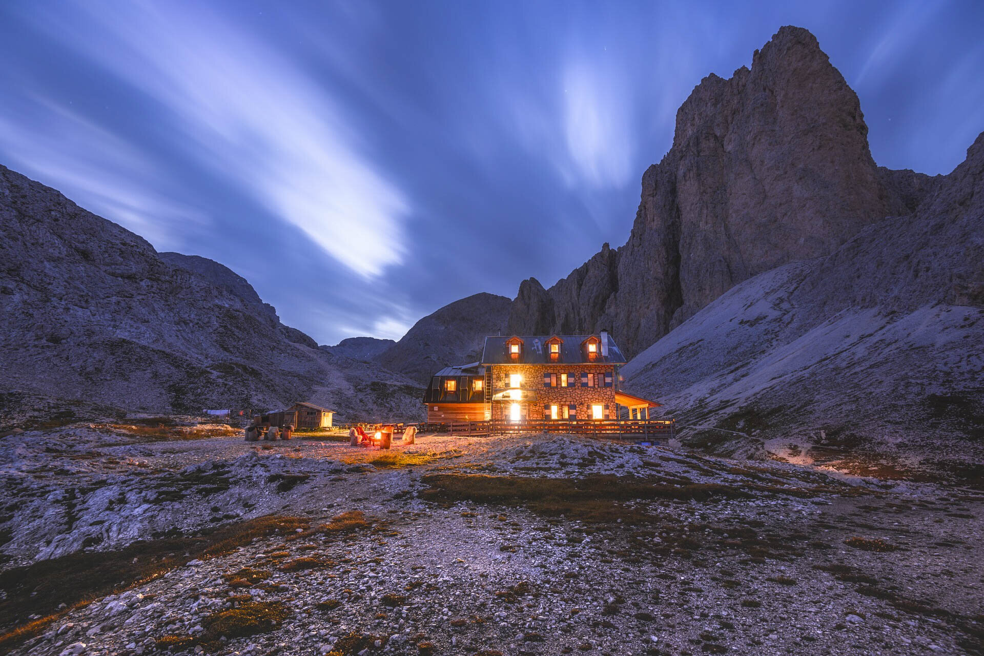 Rifugio Antermoia | © Archivio Immagini APT Val di Fassa