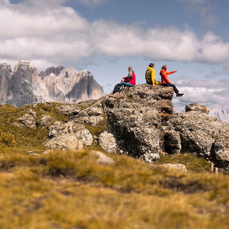 Trekking autunnale in Dolomiti in Val di Fassa | © Archivio Immagini ApT Val di Fassa - Federico Modica