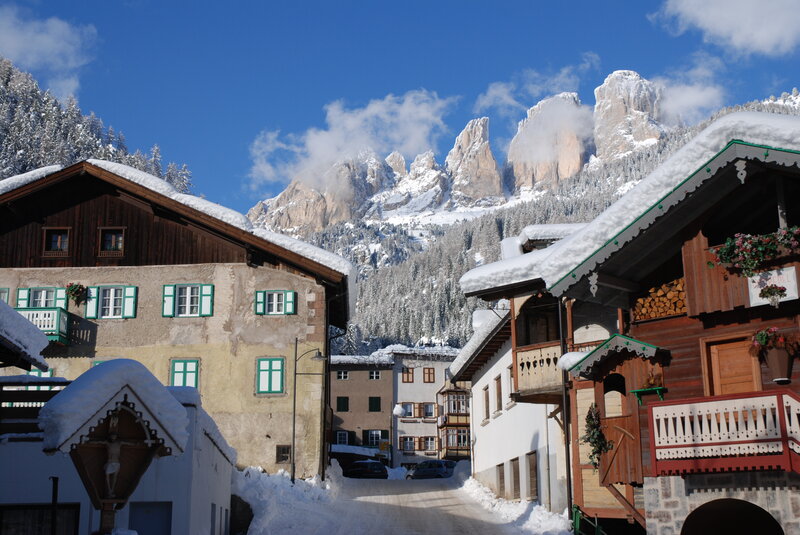 Campitello di Fassa in inverno | &copy; Pierpaolo Boso - Archivio Immagini ApT Val di Fassa