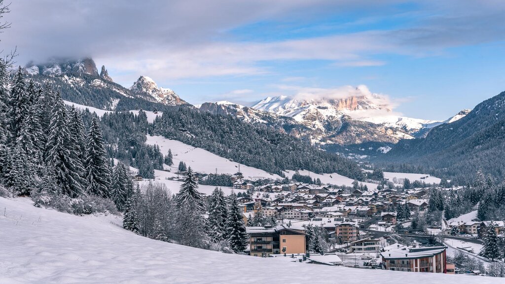 Soraga di Fassa in inverno