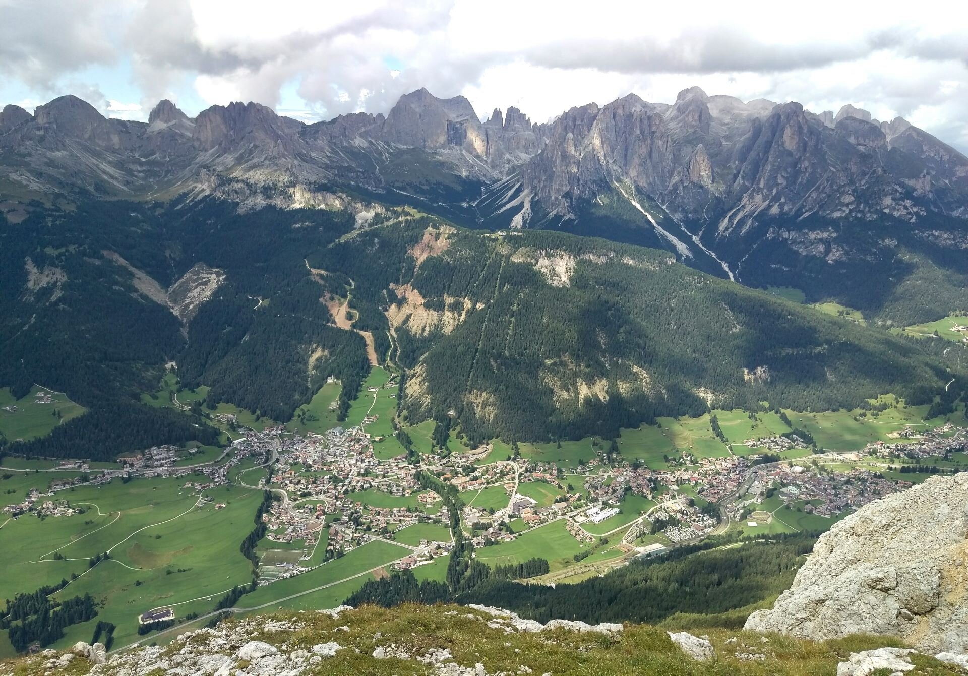 Val di Fassa vista dall'alto | © Archivio Immagini ApT Val di Fassa