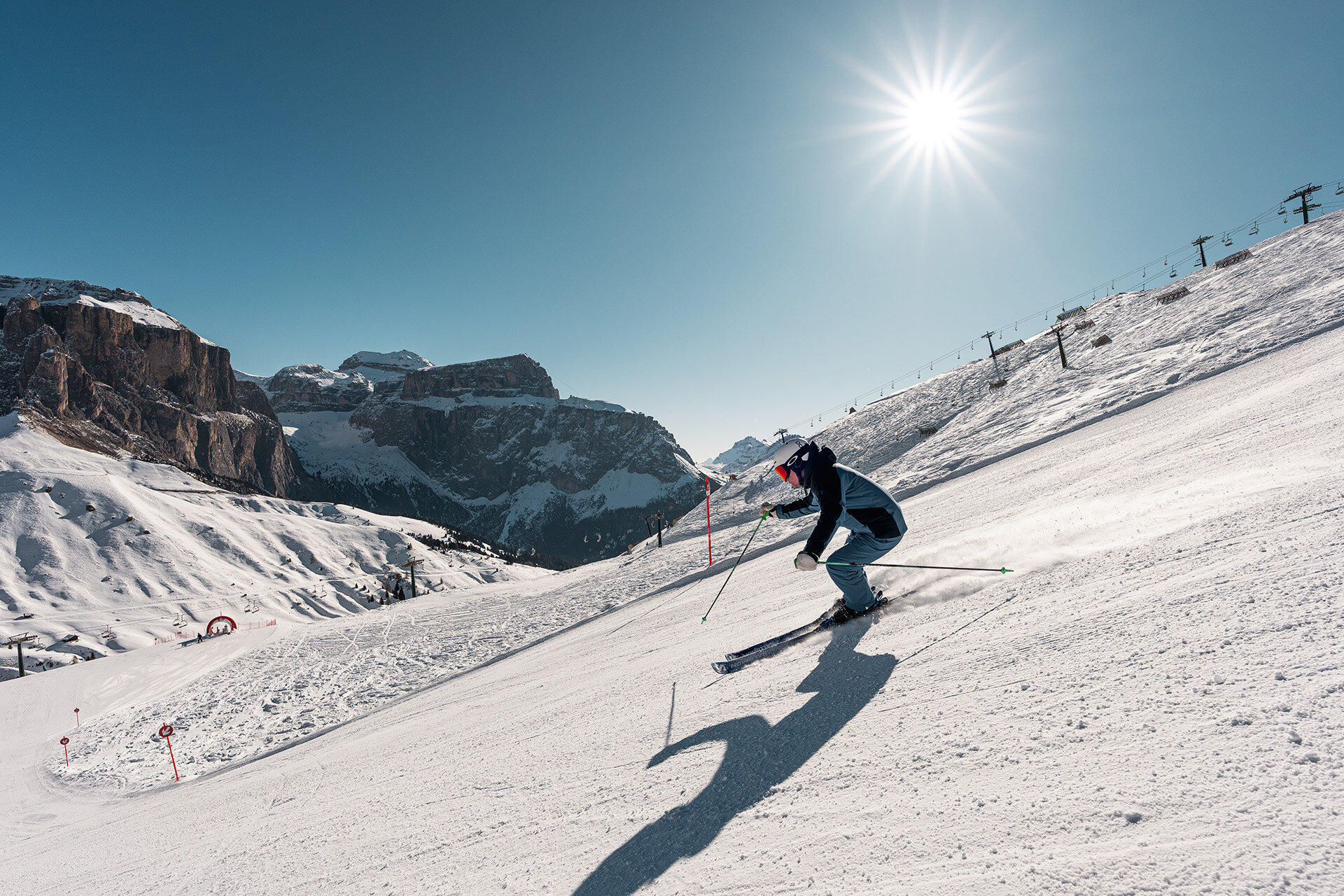 Skigebiet Belvedere - Col Rodella