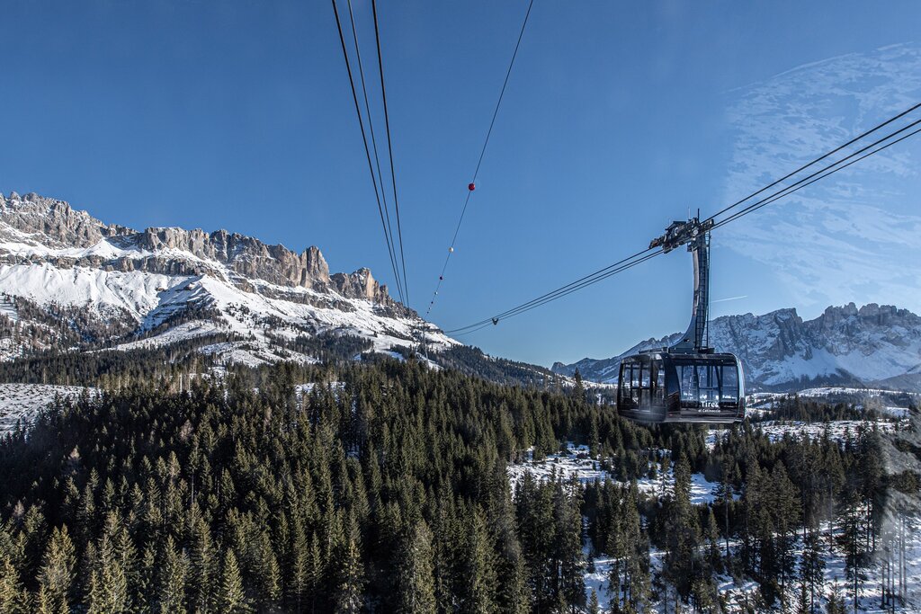 Archivio Carezza Dolomites Seilbahn Tiers