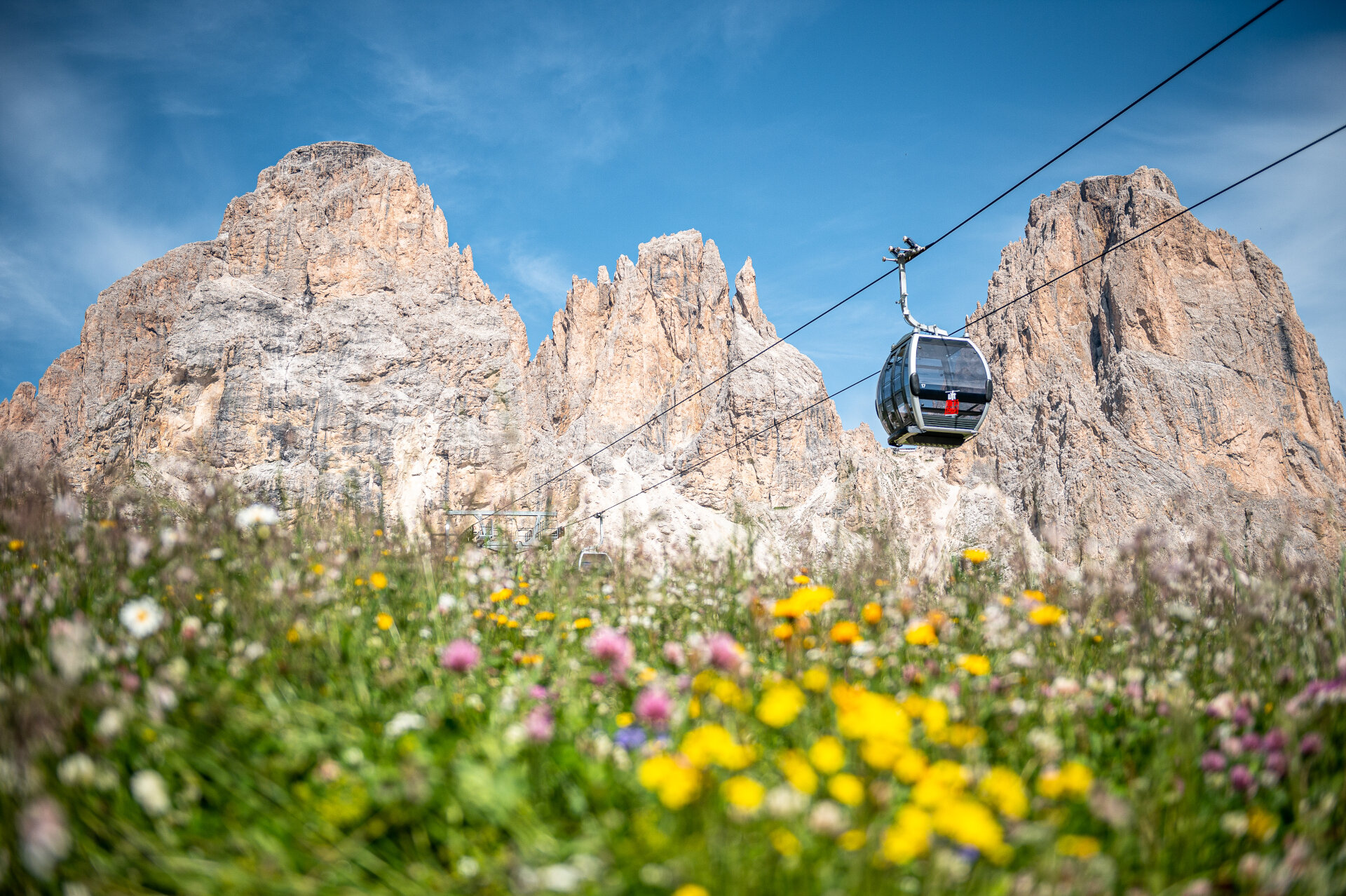 Impianti di risalita Panorama Pass | © Andrea Costa  - Archivio Immagini ApT Val di Fassa