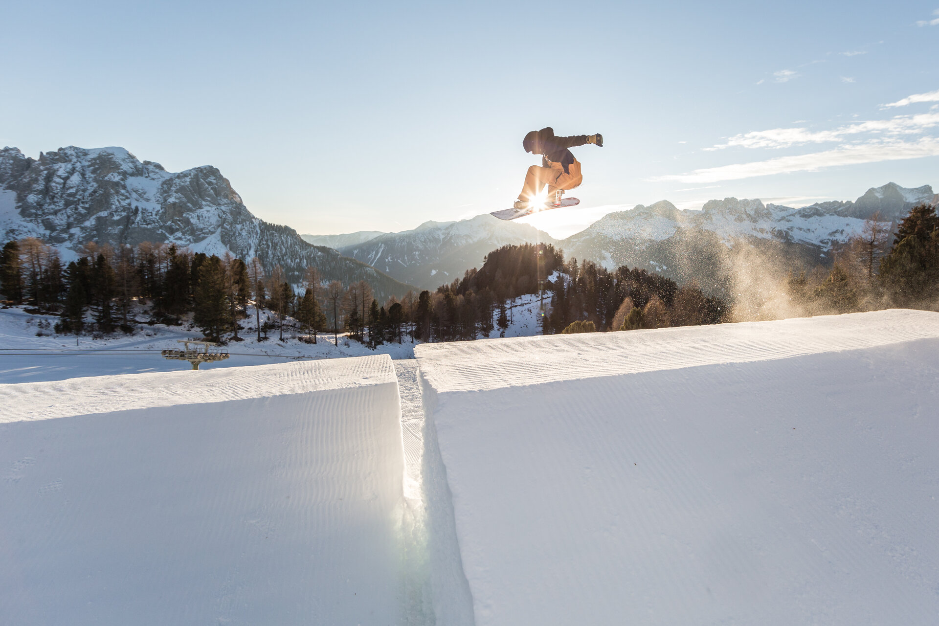 Snowpark Buffaure | © Archivio Immagini ApT Val di Fassa