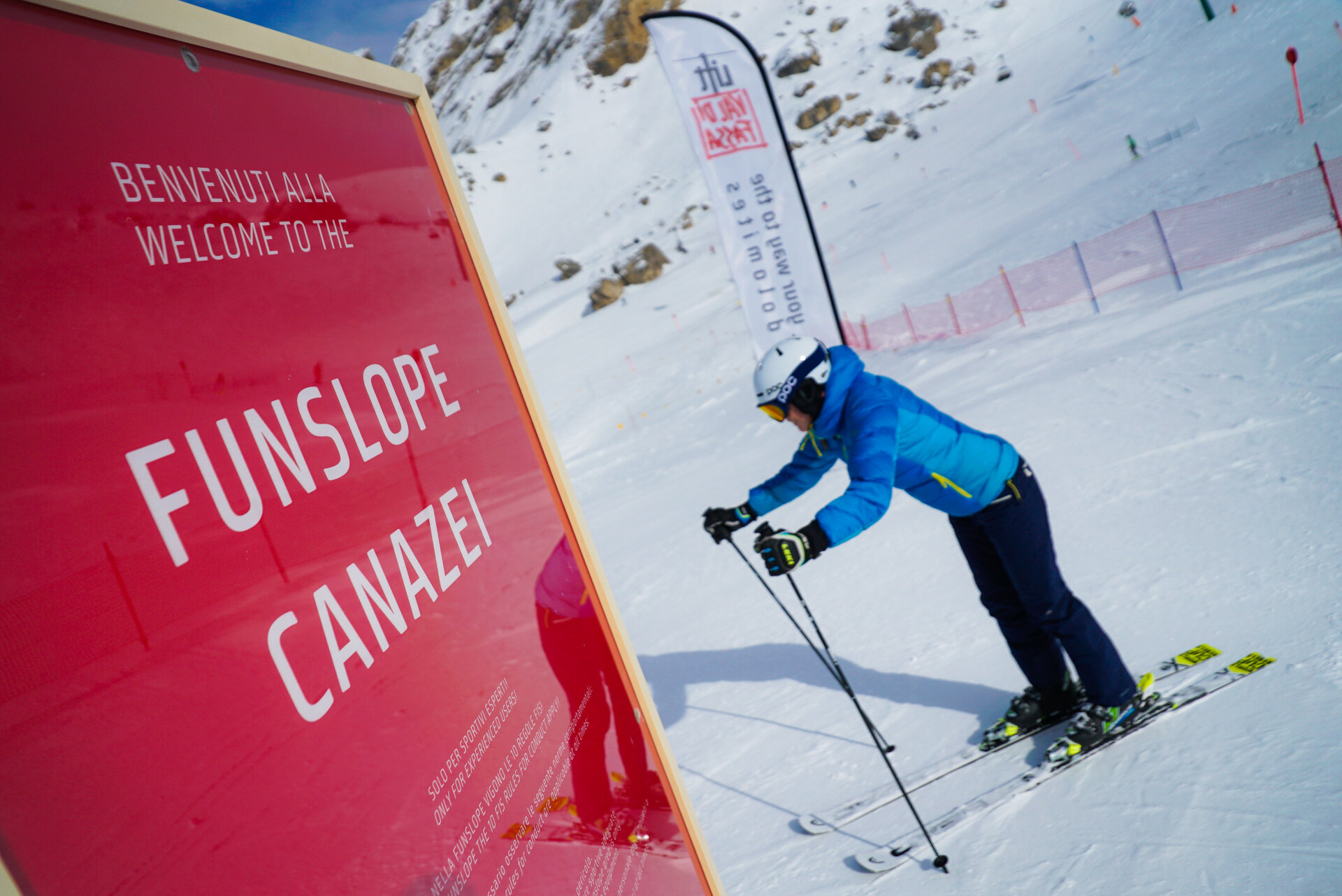 Funslop Snowpark Canazei | © Fassa Lift