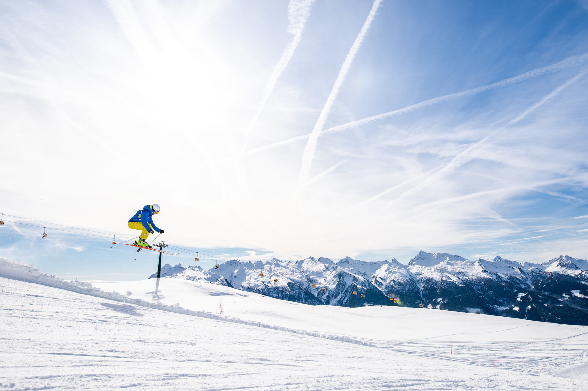 Snowpark bordercross Alpe Lusia | © Mattia Rizzi - Archivio Immagini ApT Val di Fassa