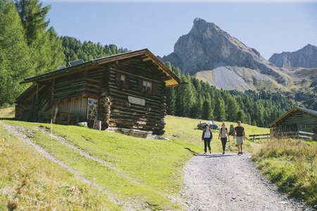 Trekking in Val San Nicolò a Pozza di Fassa
