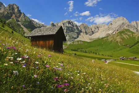 Conca di Fuciade in Val di Fassa
