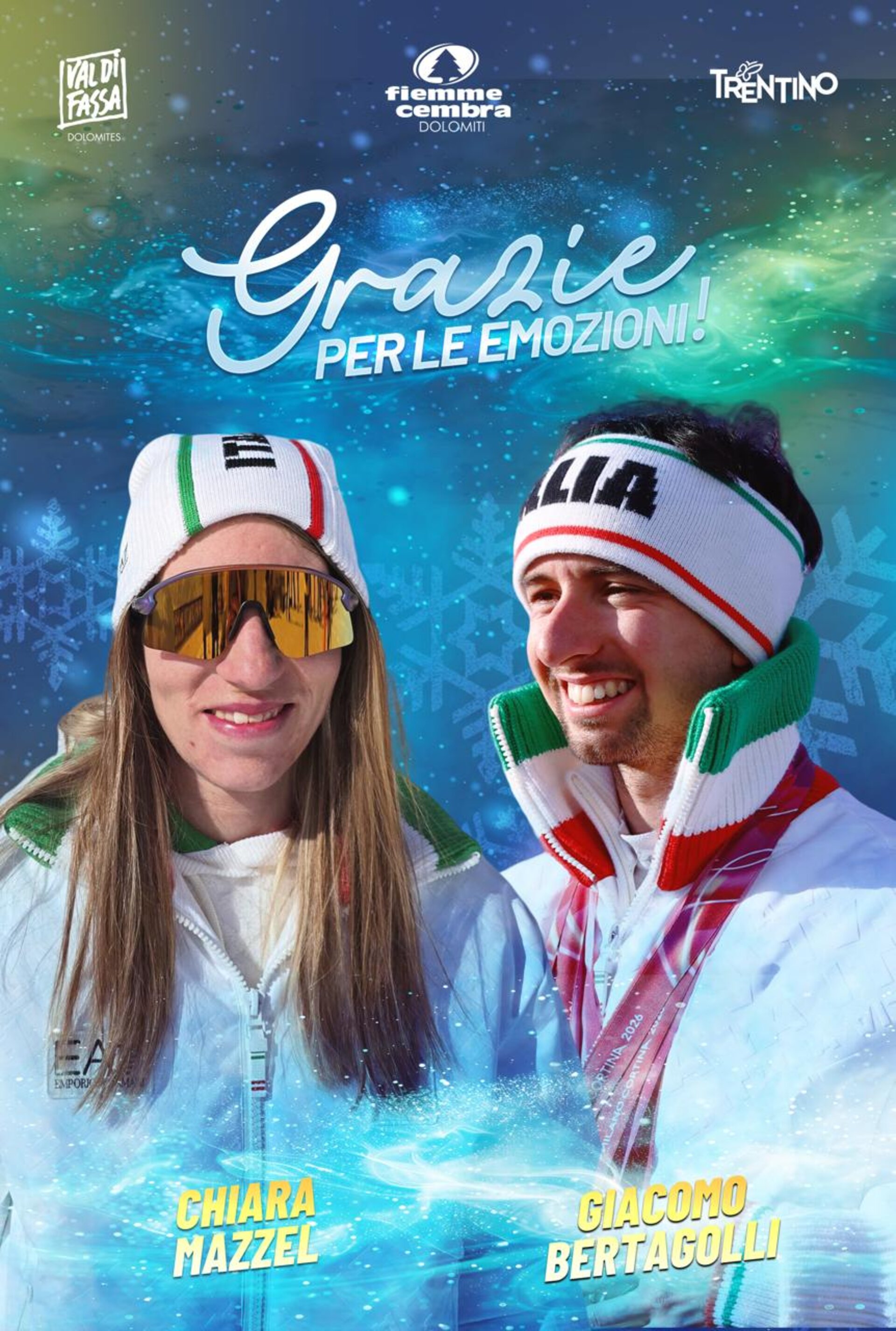 Fassa And Fiemme Celebrate Mazzel And Bertagnolli