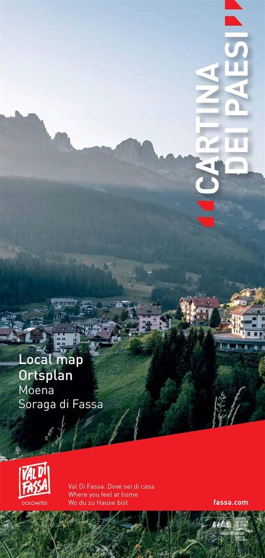 Ortsplan - Unteres Val di Fassa