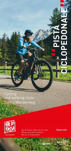 Cycling and walking route Val di Fassa