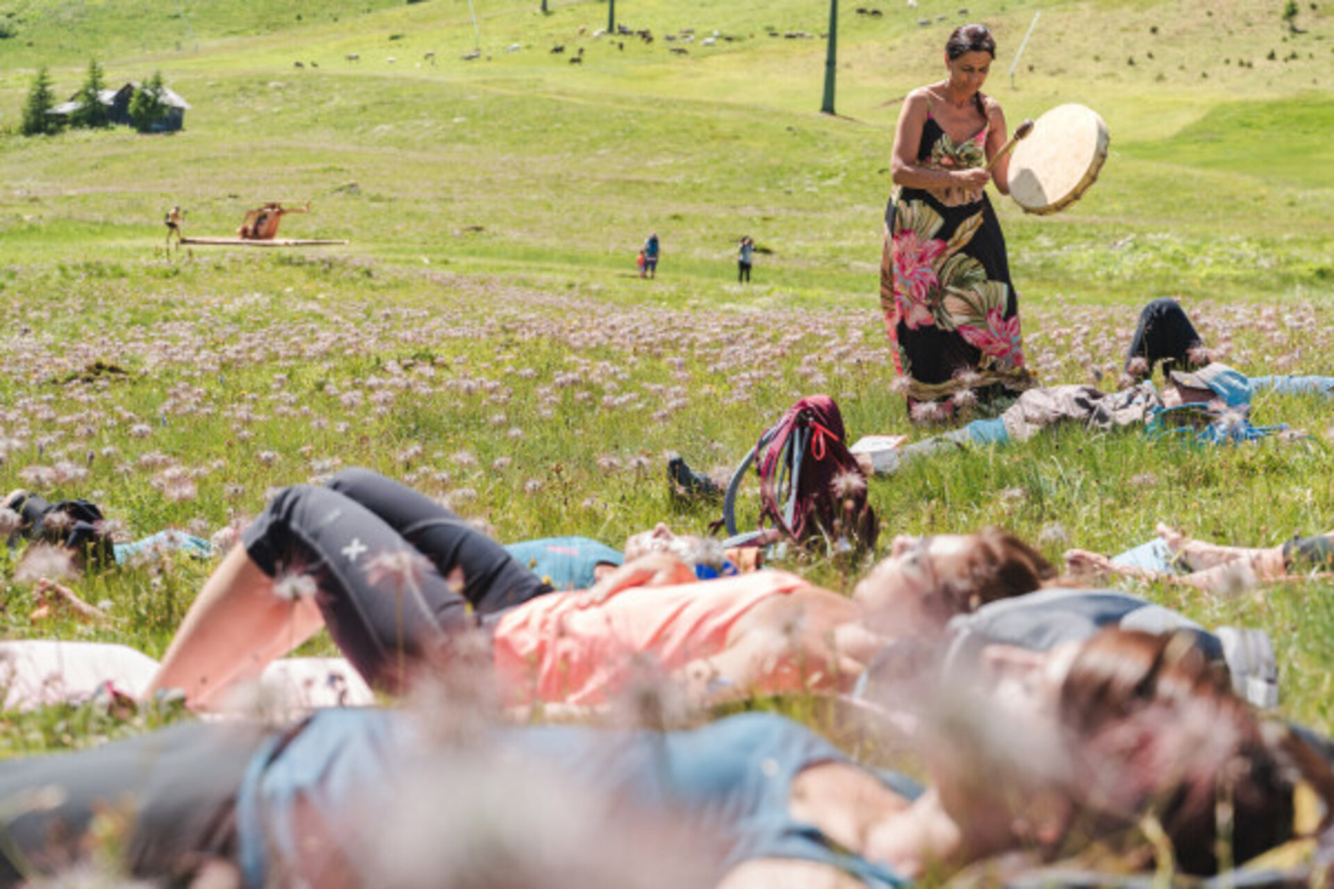 Cold And Sound Baths At Ciampac