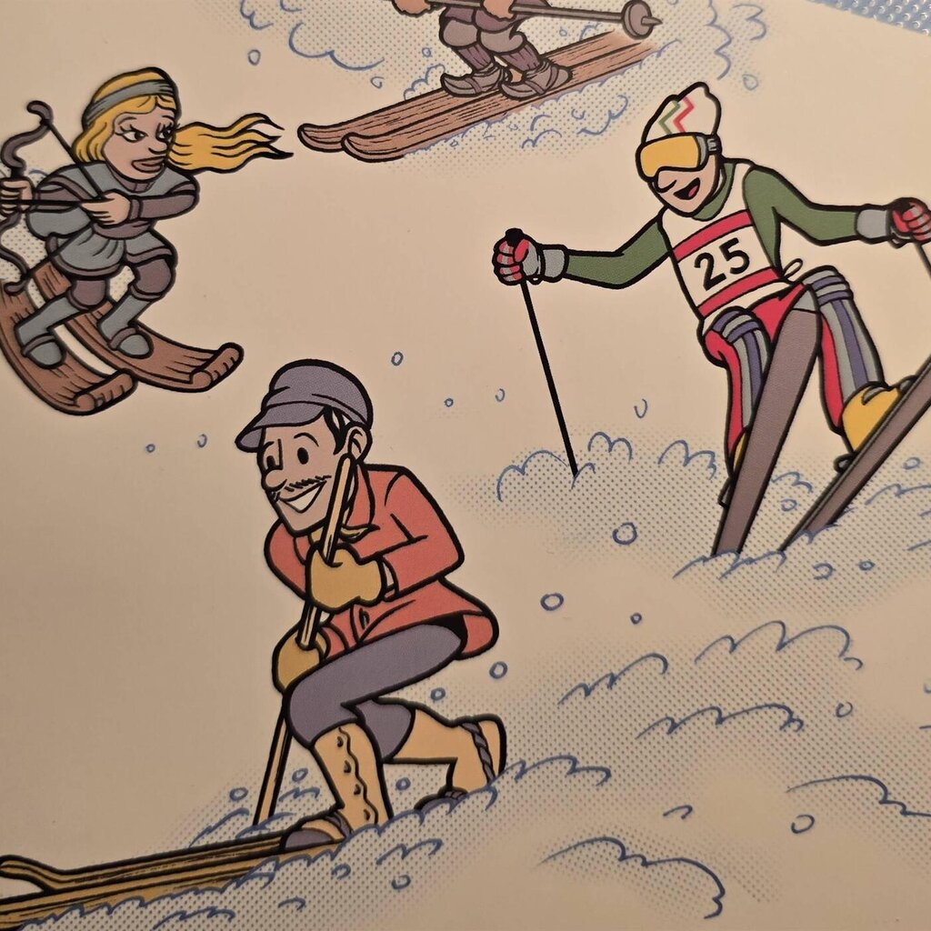 La Val di Fassa a fumetti