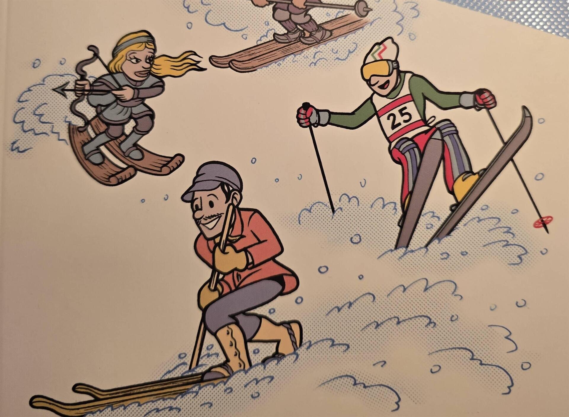 La Val di Fassa a fumetti