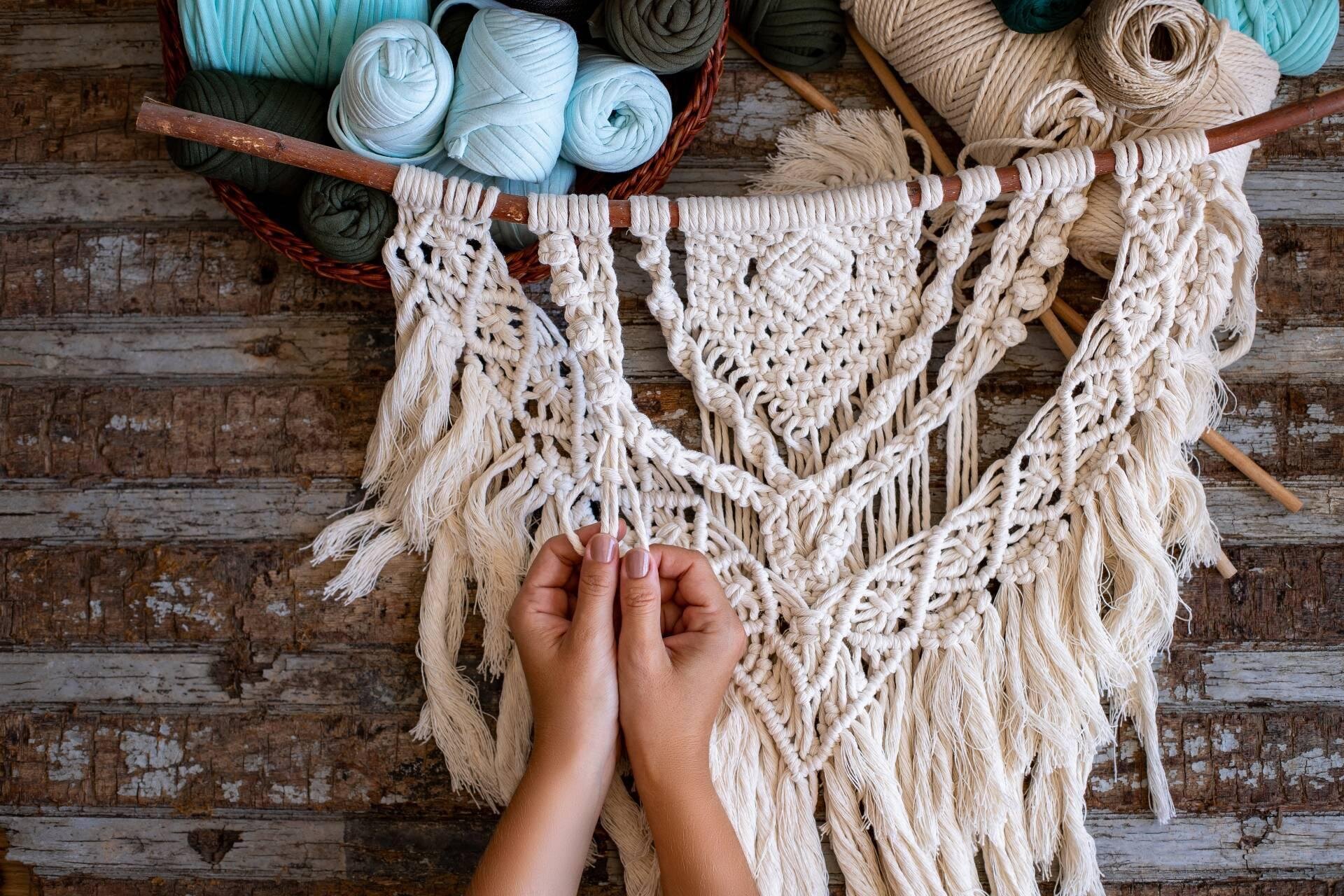 Laboratorio macramé