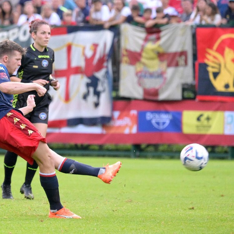 Ritiro Genoa - Partita amichevole