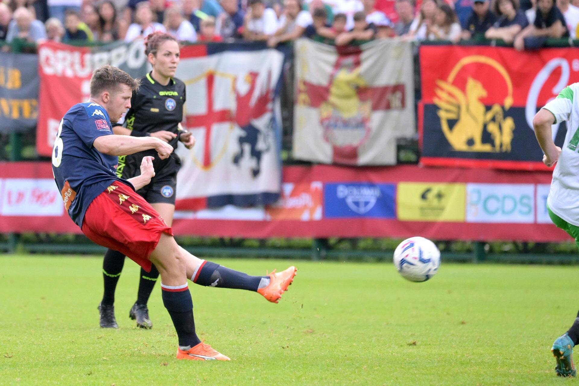 Ritiro Genoa - Partita amichevole
