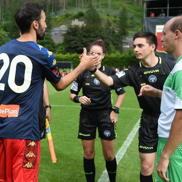 Ritiro Genoa - Partita amichevole