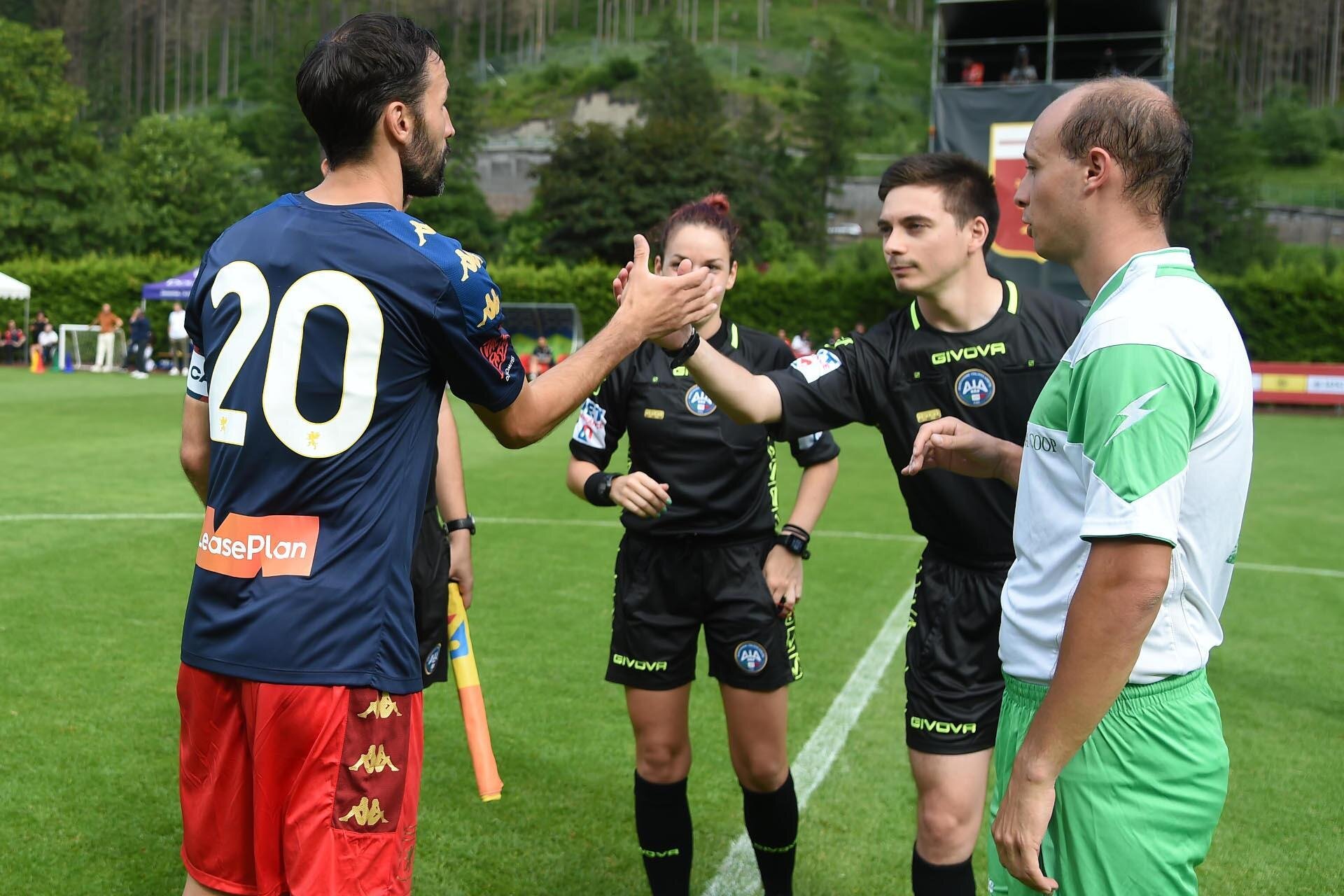 Ritiro Genoa - Partita amichevole