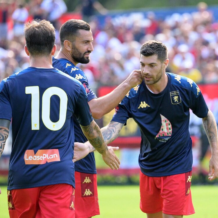 Ritiro Genoa - Partita amichevole