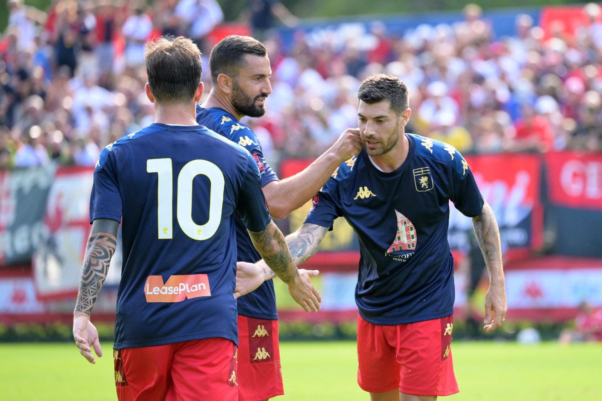 Ritiro Genoa - Partita amichevole