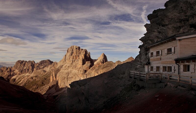 Rifugio Passo Principe - alba