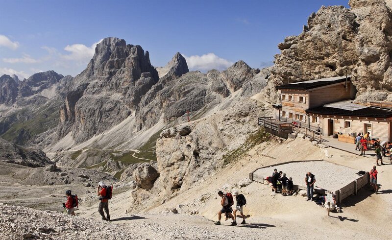 Rifugio Passo Principe - estate