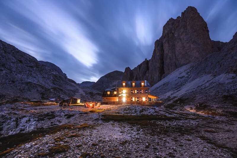 Rifugio Antermoia - Loc. Valòn de Antermoa - Mazzin - Fassatal